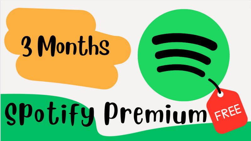 get spotify premium for 3 months