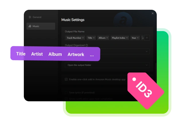 preserve original audio quality and id3 tags