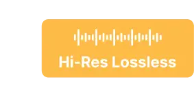 hi-res lossless quality