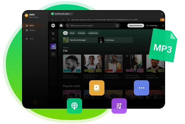 convert spotify to mp3 format