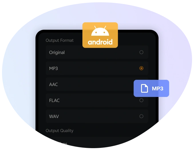 save spotify to varios auio formats