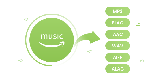 converti musica amazon in mp3, aac, wav, flac, aiff