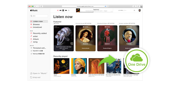 caricare e condividere musica Apple