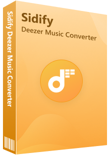 sidify deezer music converter for mac 