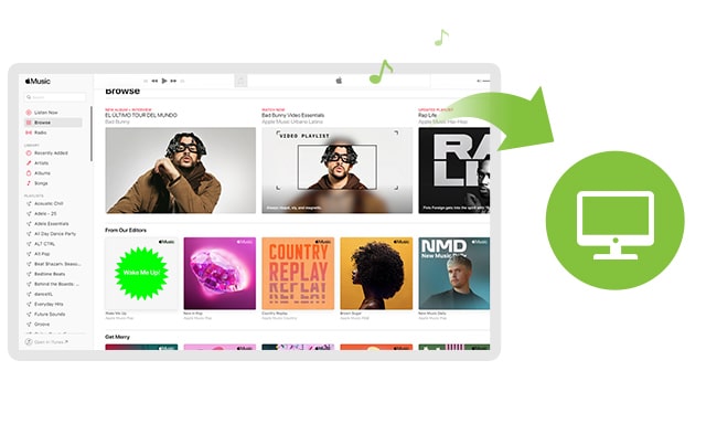 save apple music to pc forever