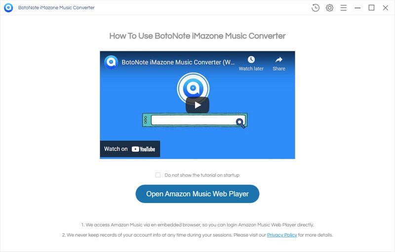 amazon music web player