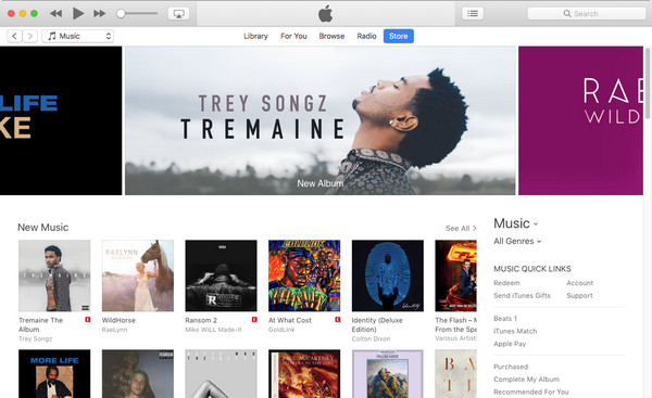 Mac iTunes Store