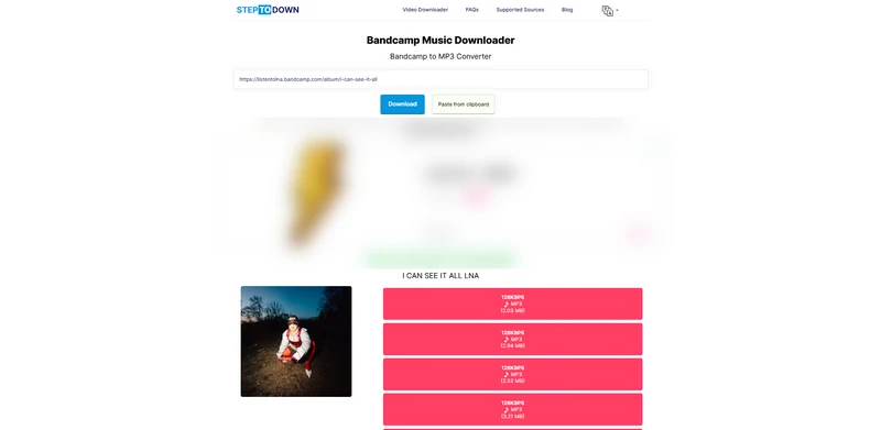 download music from bandcamp for free