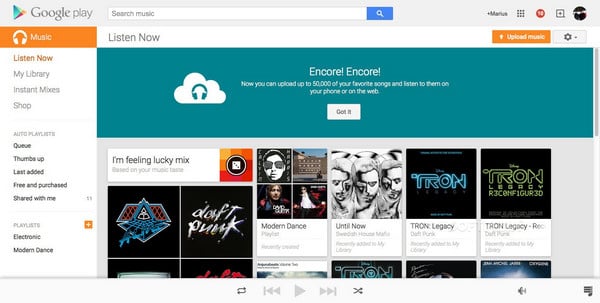 Music Readies Free Upload Feature, Google Play Music Migration  Service Coming - MacRumors