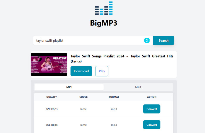 free download mp3 music from BigMP3