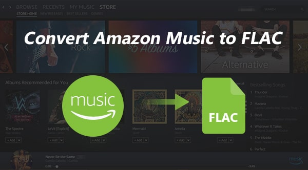 converti la musica di Amazon in flac