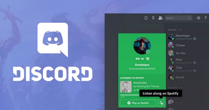 Riproduci la musica di Spotify su Discord