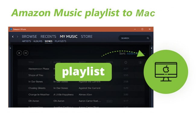 download amazon music playlist on mac