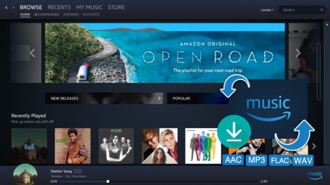 scarica la musica di amazon sul pc