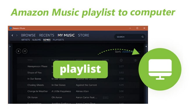 download playlists from amazon music to computer