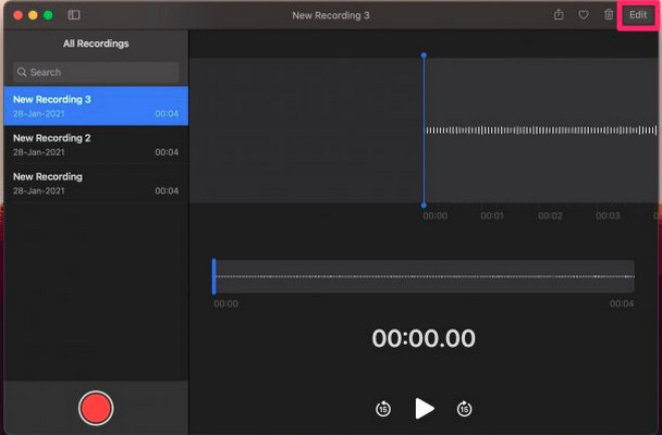 edit recording on mac 