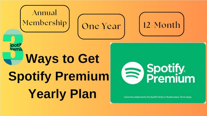 buy spotify annual premium plan