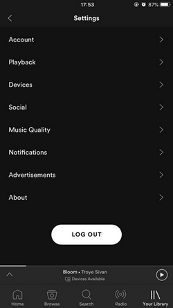 Spotify Offline Mode