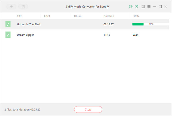 Start downlading podcast from Spotify to PC