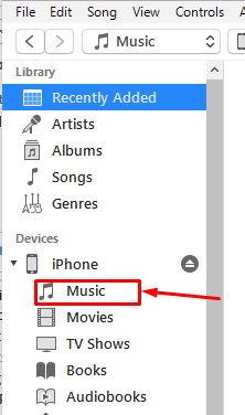 Put music to iphone xs via itunes