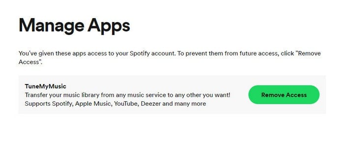 remove spotify on suspicious devices