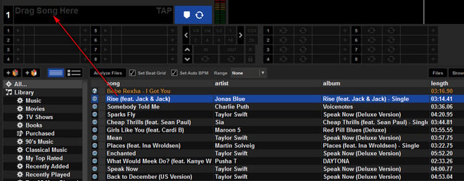 Add music to Serato DJ