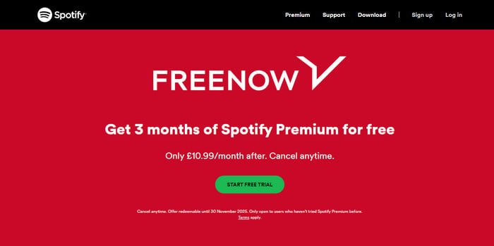 Spotify Premium - price from $3.13