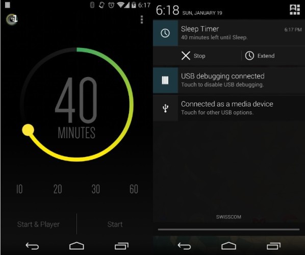 Imposta un timer di spegnimento per Apple Music su Android
