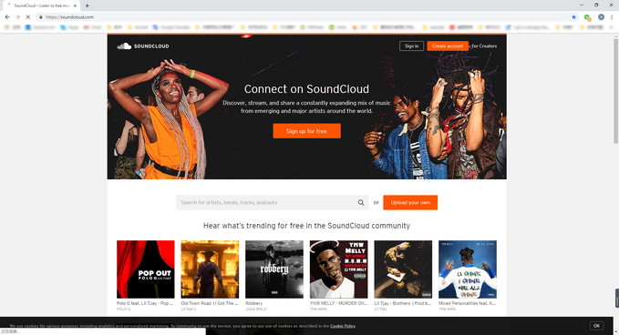 Launch SoundCloud