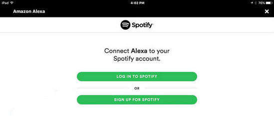 Spotify 계정을 Alexa에 연결하십시오