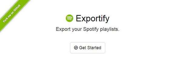 Esporta la playlist di Spotify in Excel CSV