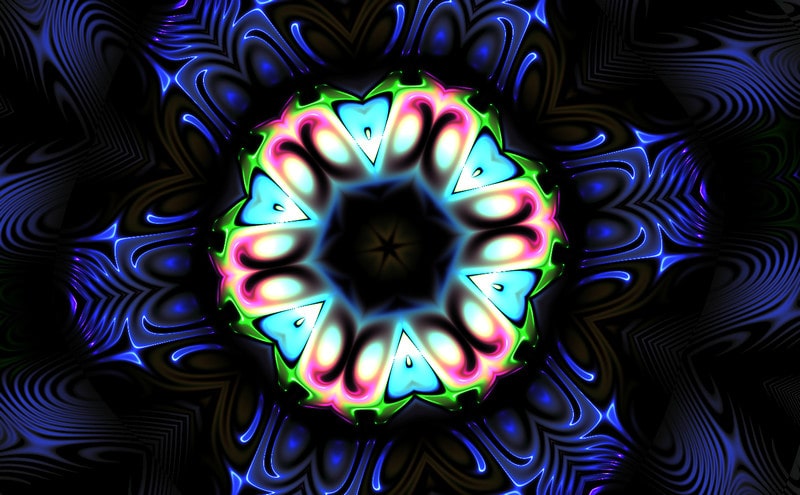 kaleidosync spotify music visualizer