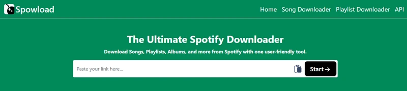 Spowload Spotify MP3 320kbps