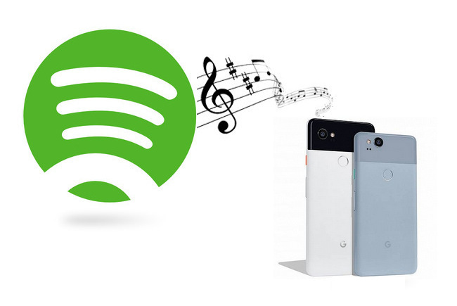 Sync Spotify music to Google Pixel 2
