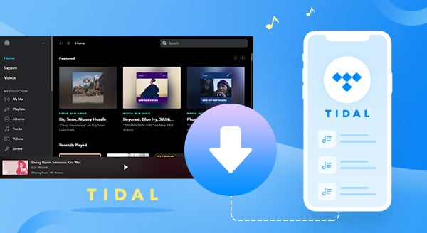 scaricare musica tidal sul telefono