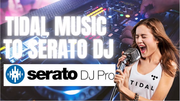 access tidal music on serato dj software