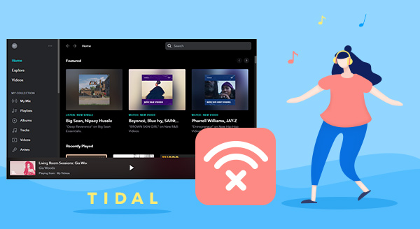 listen to tidal music offline