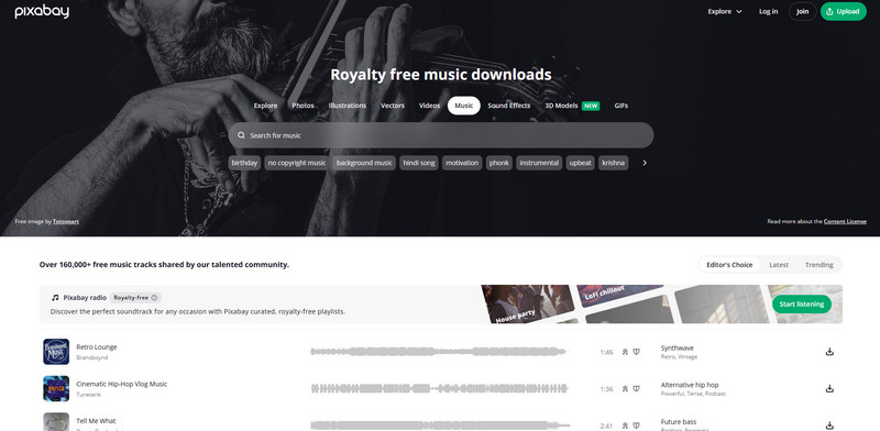 pixabay music