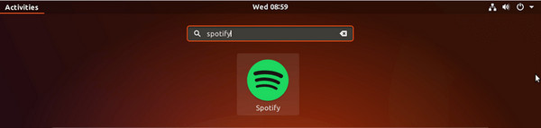 Installa Spotify desktop su Ubuntu