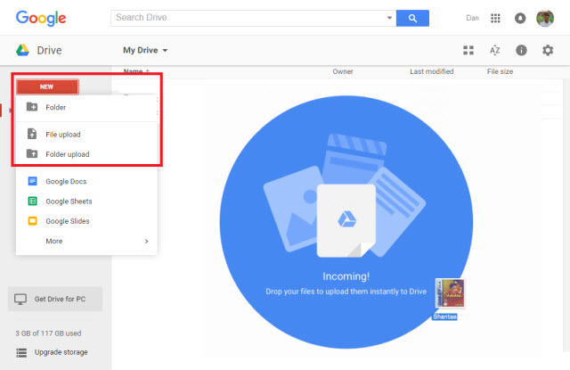 Upload Apple Music to Google Drive