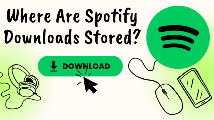 find spotify downloads on different devices