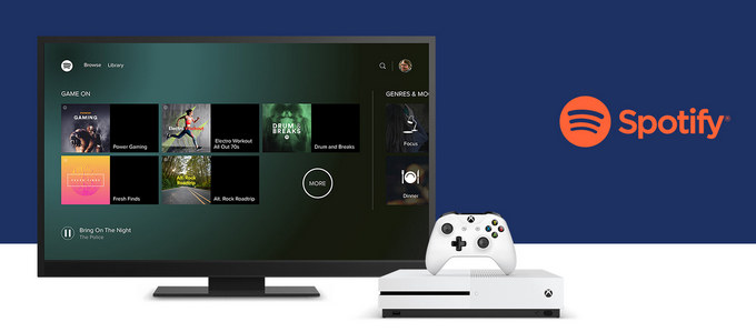 Play Spotify music on Xbox One