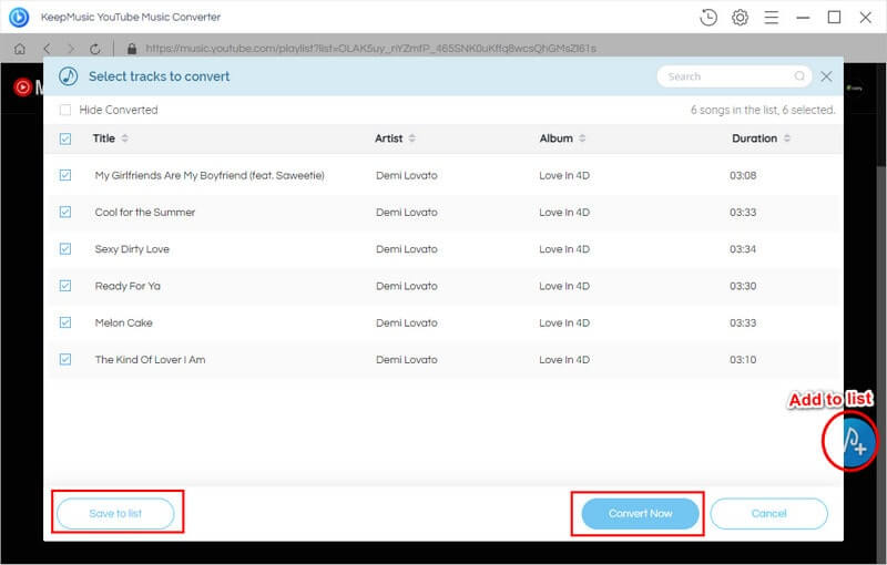 add youtube music to convert MP3