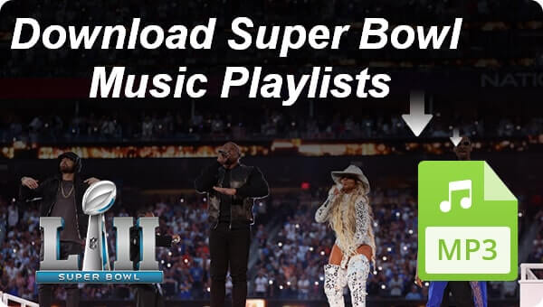 download super bowl playlists from spotify