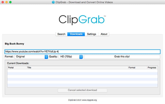 clipgrab youtube to mp3 download