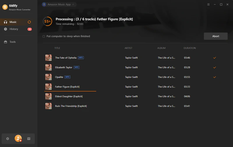 export amazon music to computer