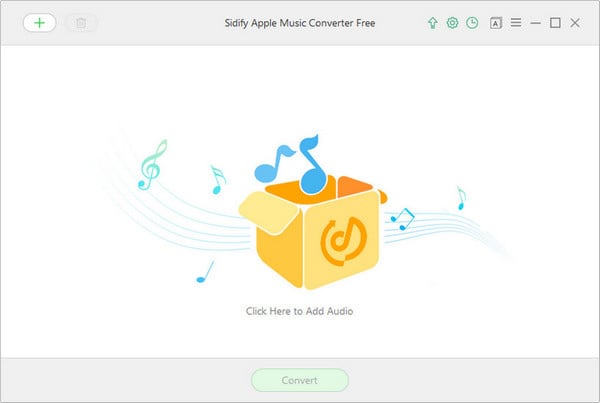 interfaccia principale di sidify apple music converter gratuito