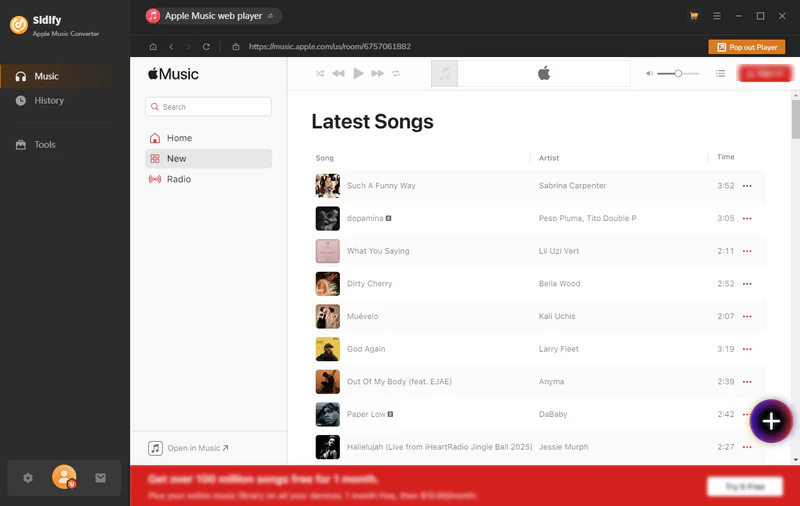 add songs to Sidify