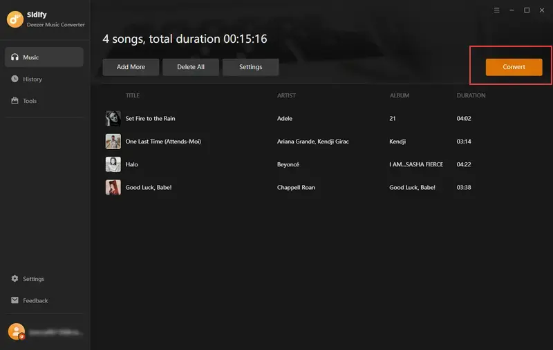 converting deezer music to flac