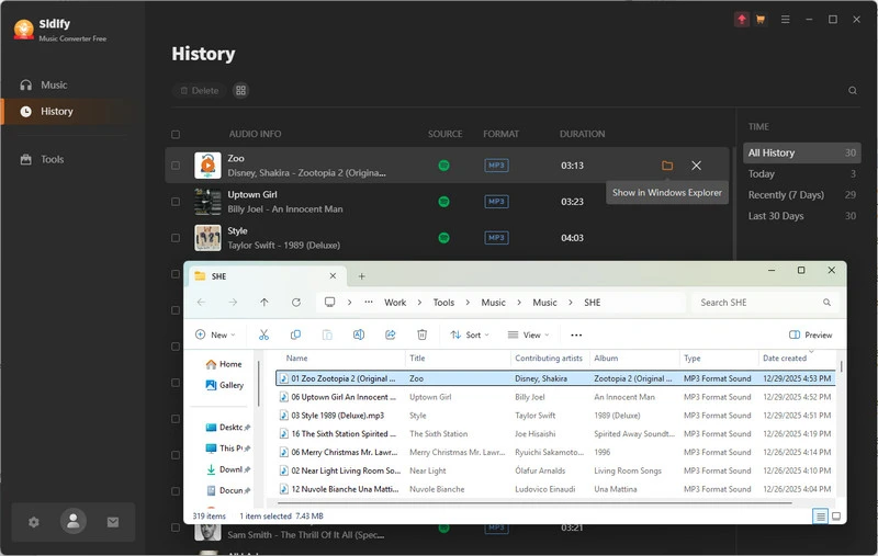 sidify music converter free
